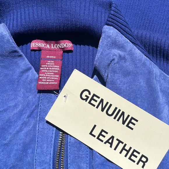 NWT Jessica London suede sweater jacket 18-20 - Picture 4 of 7